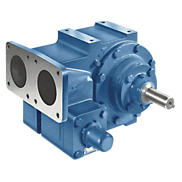 Blackmer TXH3C cast iron sliding vane truck pump with 3 inch same side inlet and outlet flanges