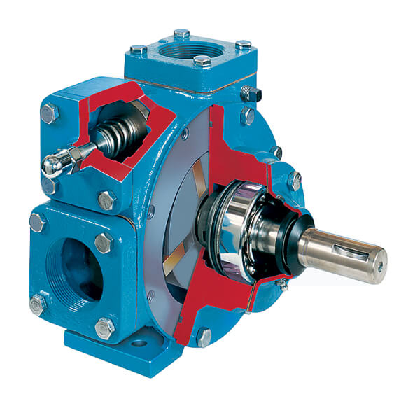 Blackmer XB Sliding Vane Pump for industrial liquid transfer with self-priming and multiple port sizes