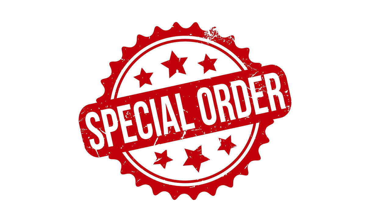 Special order stamp in red for 091629 Laminate Vane by Blackmer pump component.