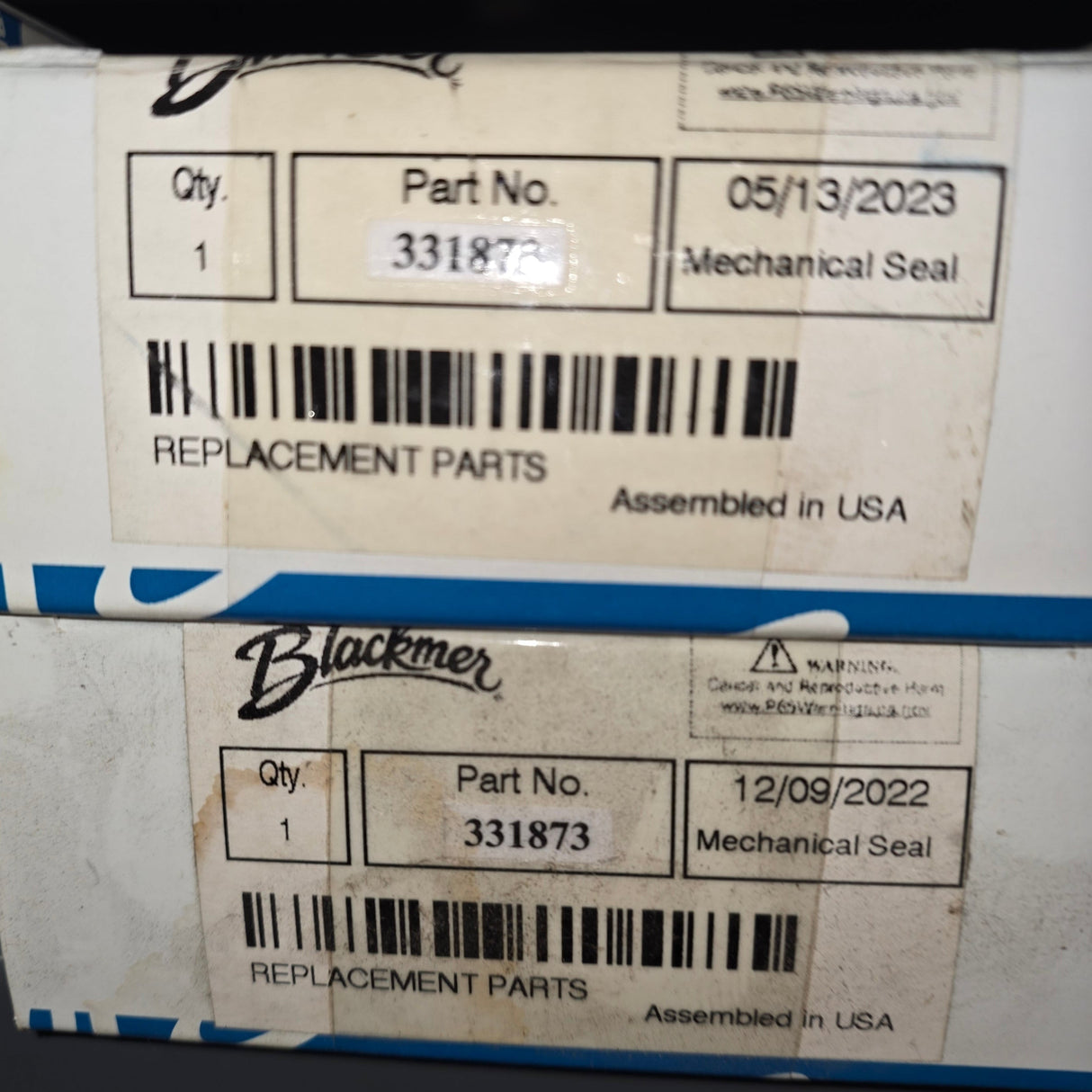 331873 Mechanical Seal (IACT) by Blackmer