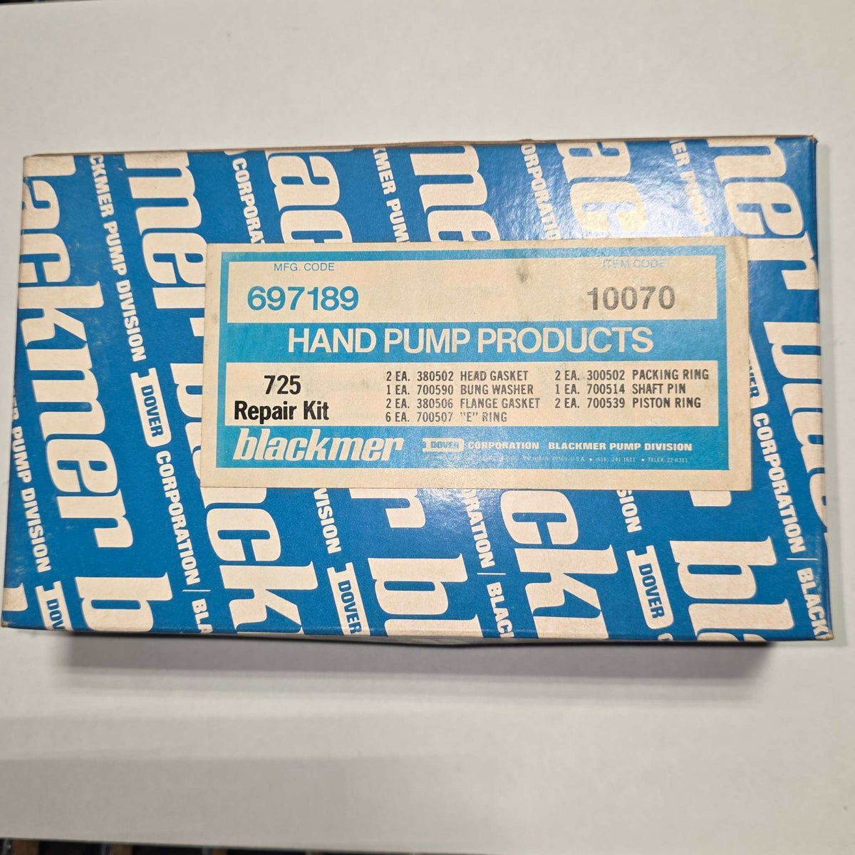10070 Repair Kit 725 by Blackmer