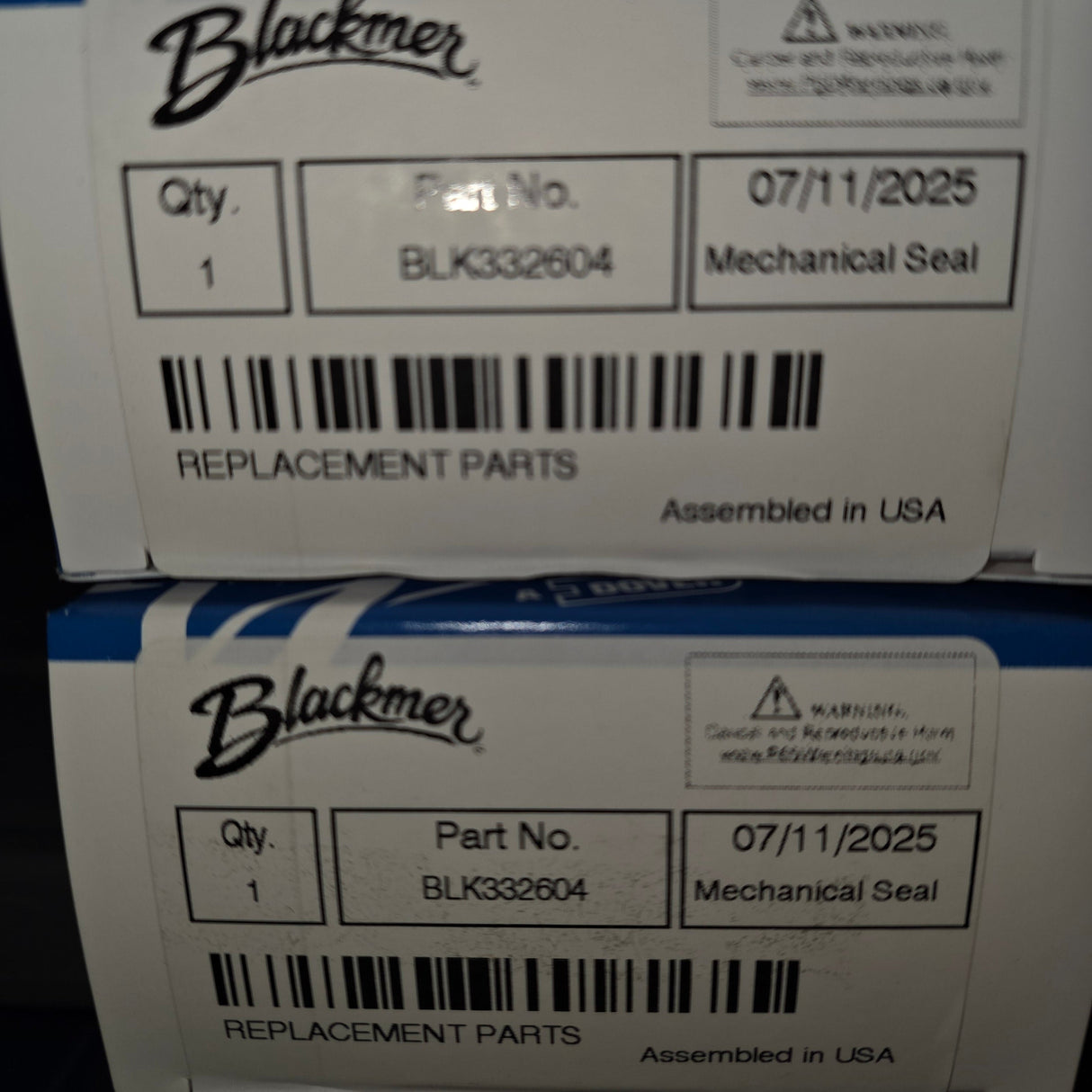 332604 Mechanical Seal (SACK) by Blackmer