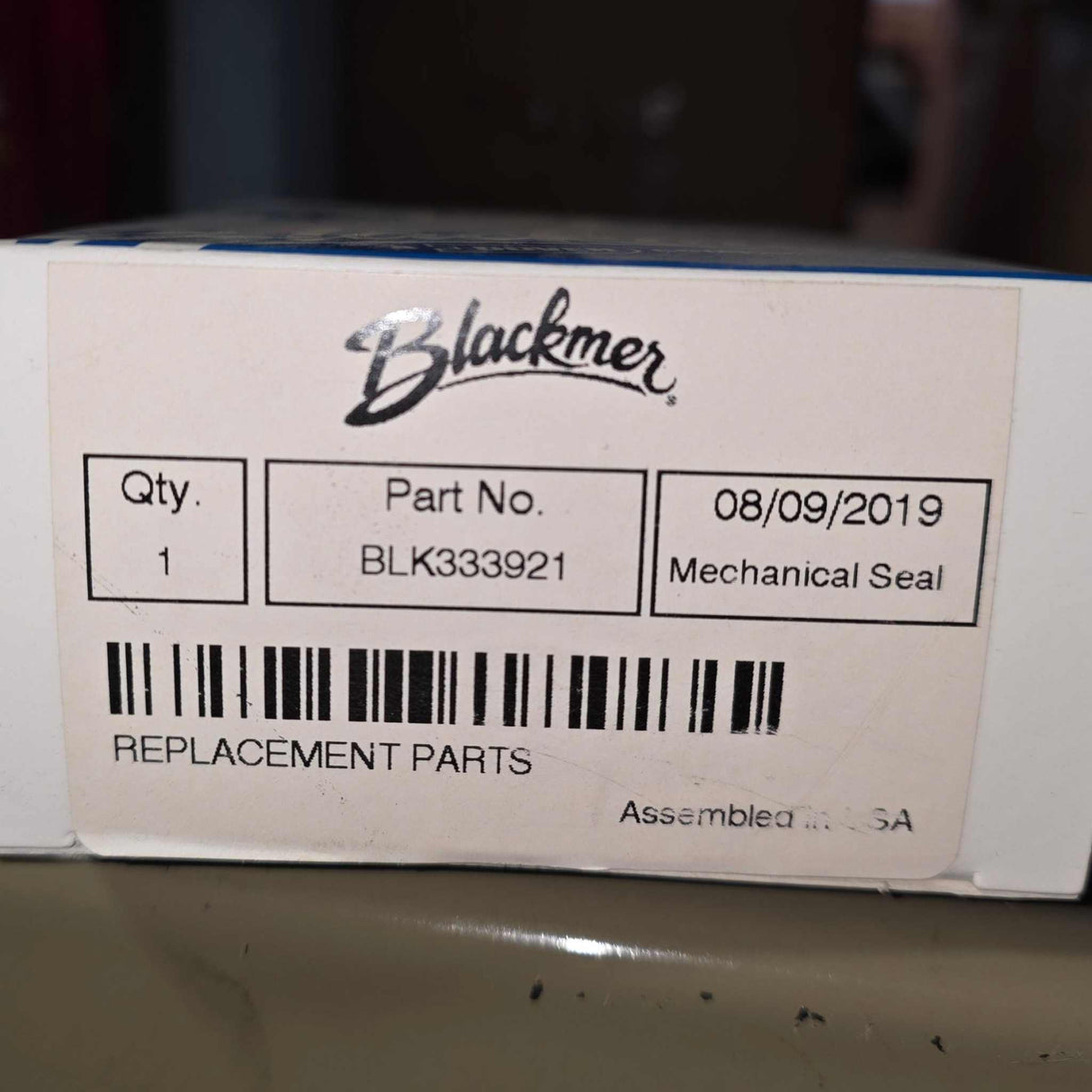 333921 Mechanical Seal by Blackmer