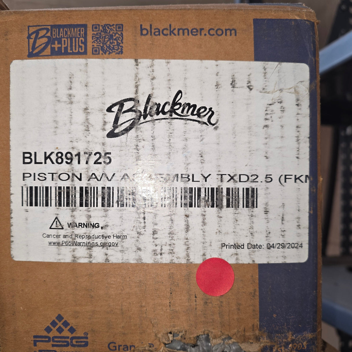 891725 Air Valve Conversion by Blackmer for TXD2.5A Pumps