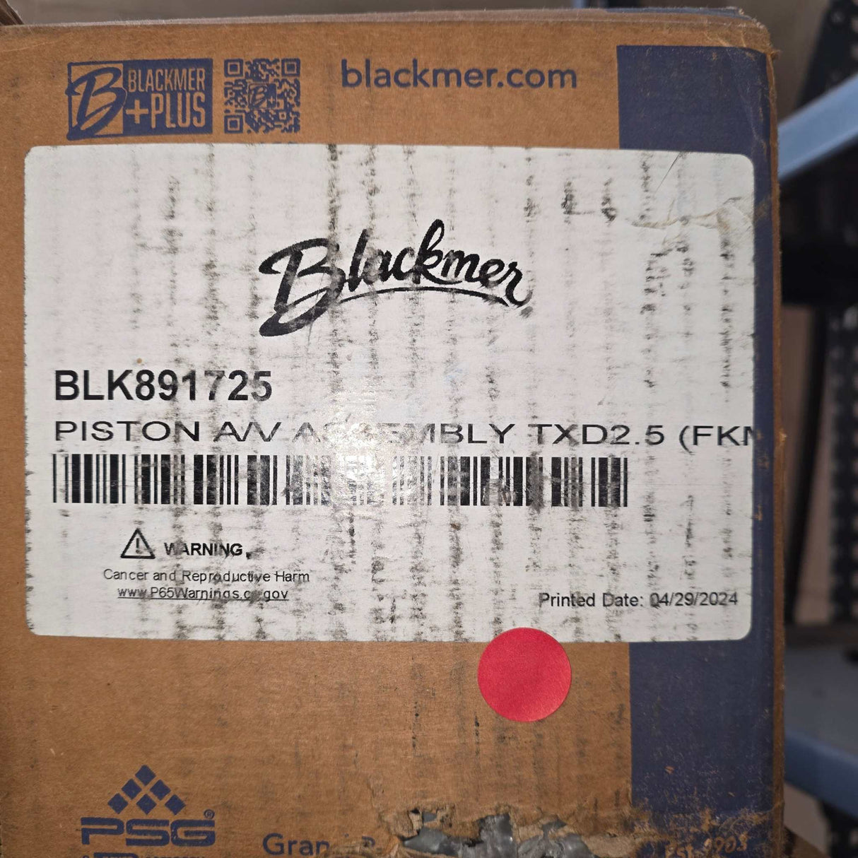 891725 Air Valve Conversion by Blackmer for TXD2.5A Pumps