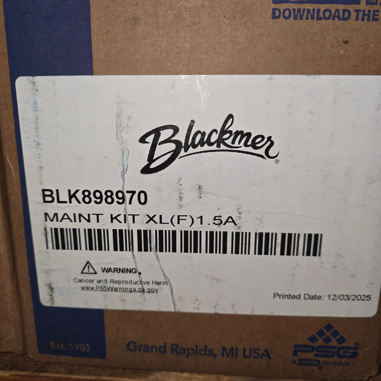 898970 Maintenance Kit by Blackmer for XL (F) 1.5 Pumps