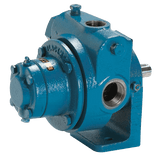 LG1 Sliding Vane Pump for propane and LPG transfer, heavy-duty construction, blue casing.