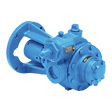LGLF sliding vane pump with flanged mounting and integral bracket.