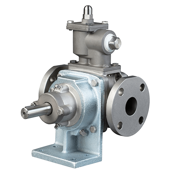 SNP High-Speed Sliding Vane Pump for corrosive liquids with stainless steel construction.