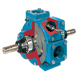 TXD Sliding Vane Pump with double-ended drive shaft and corrosion-resistant features.