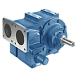 Blackmer TXH3C cast iron sliding vane truck pump with 3 inch same side inlet and outlet flanges
