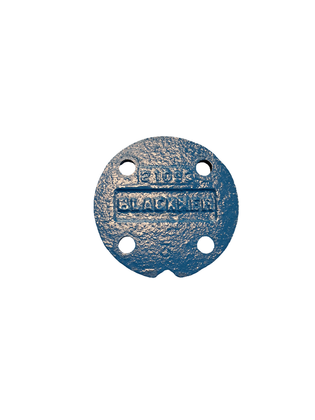 041204 Bearing Cover by Blackmer, discontinued product, image showing front view.