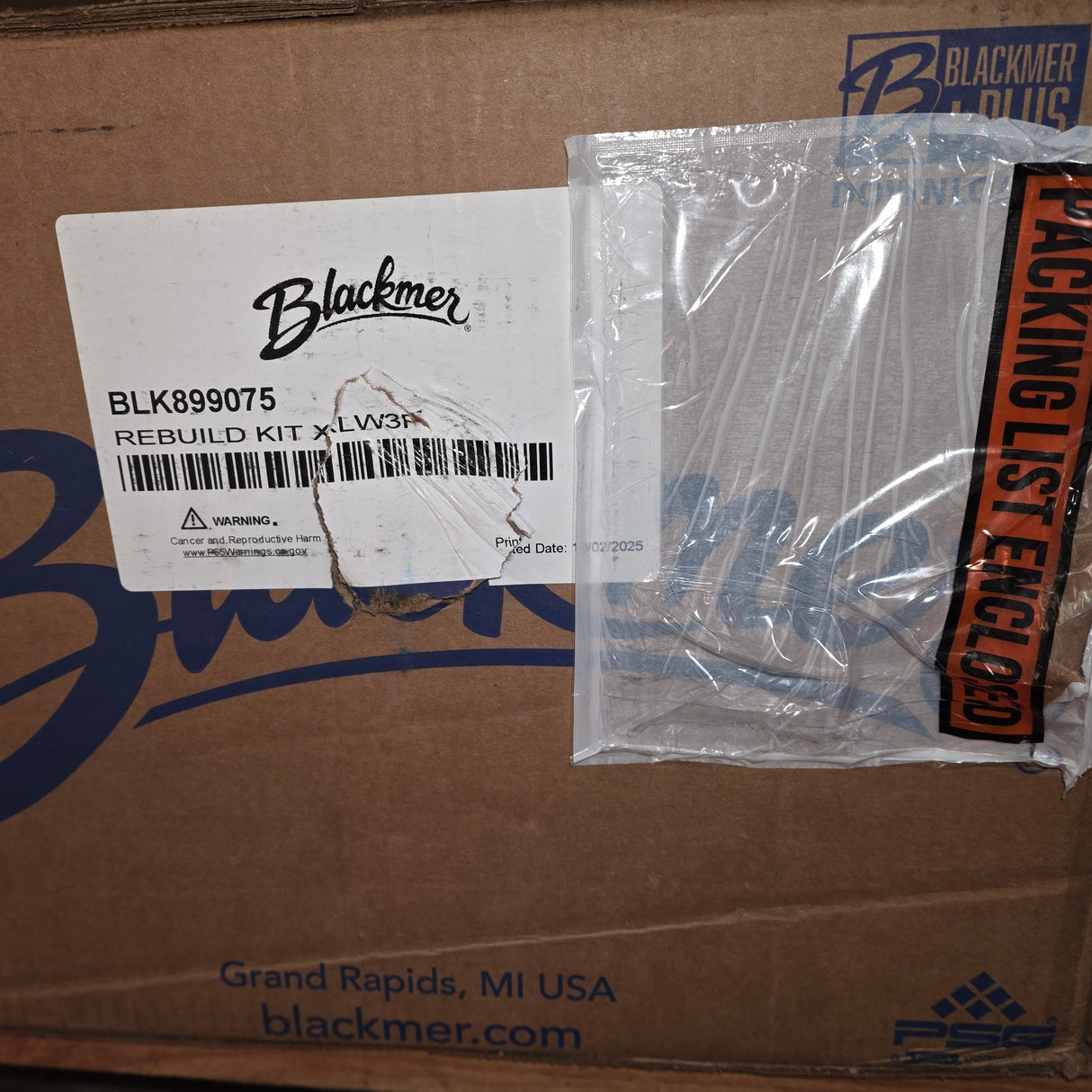 899075 Rebuild Kit XLW3F by Blackmer