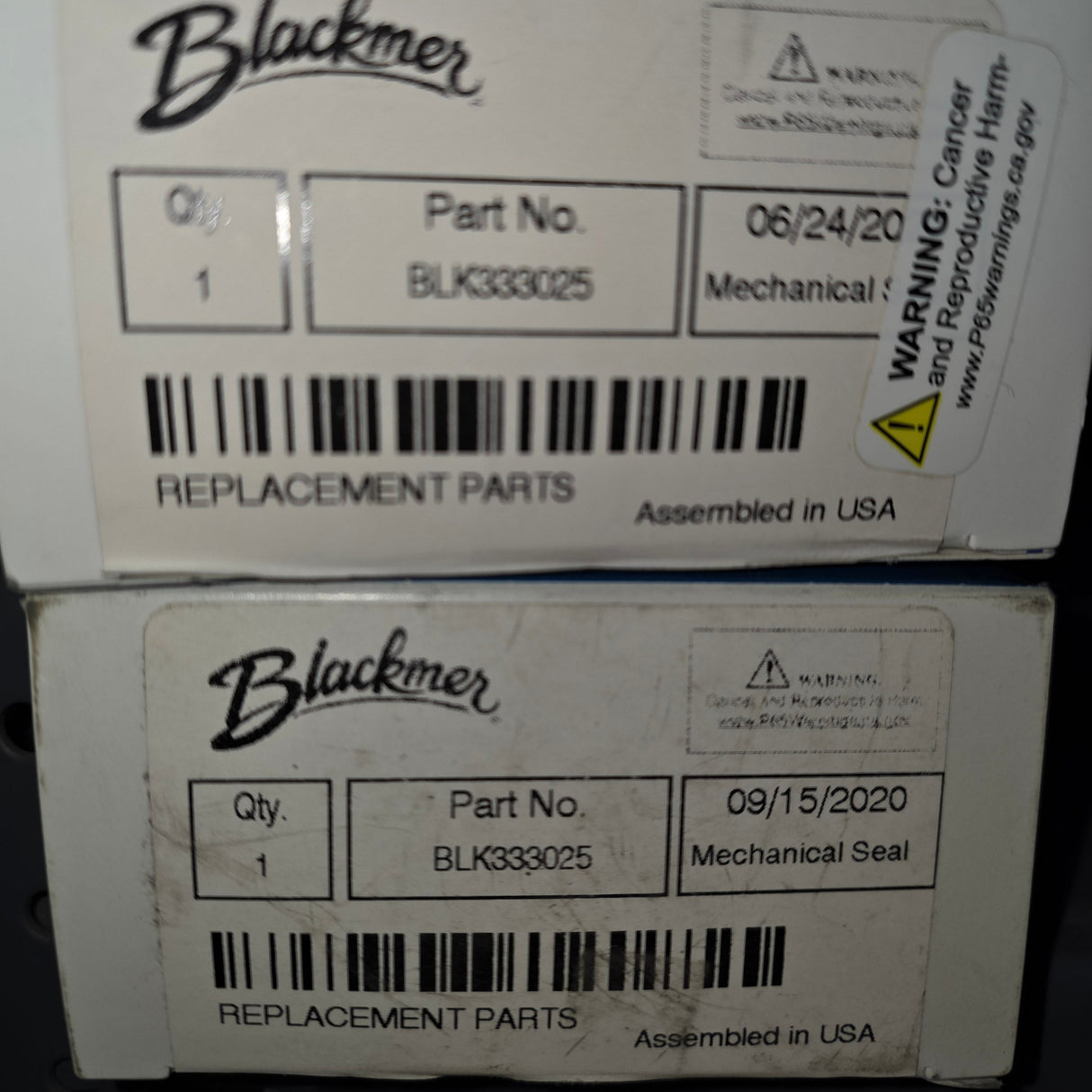 333025 (CNLN) Mechanical Seal by Blackmer
