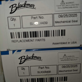 334439 Mechanical Seal by Blackmer