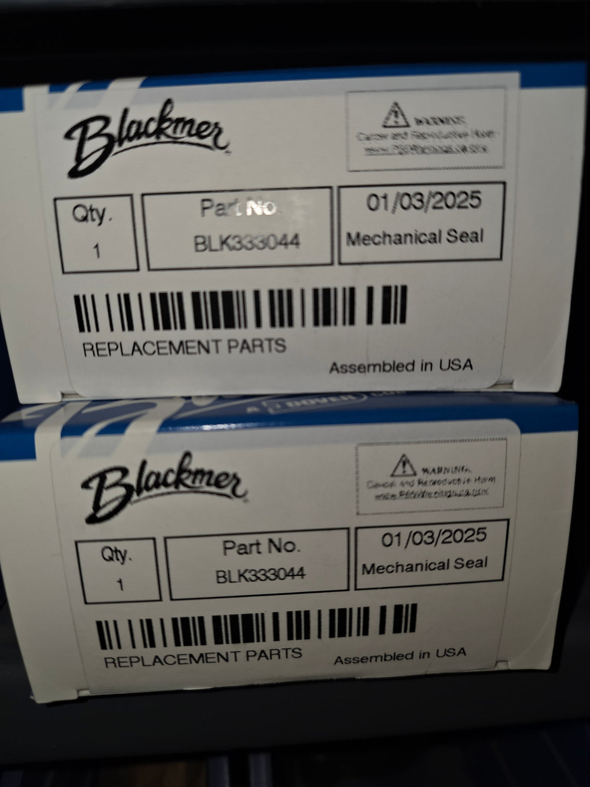 333044 Mechanical Seal by Blackmer