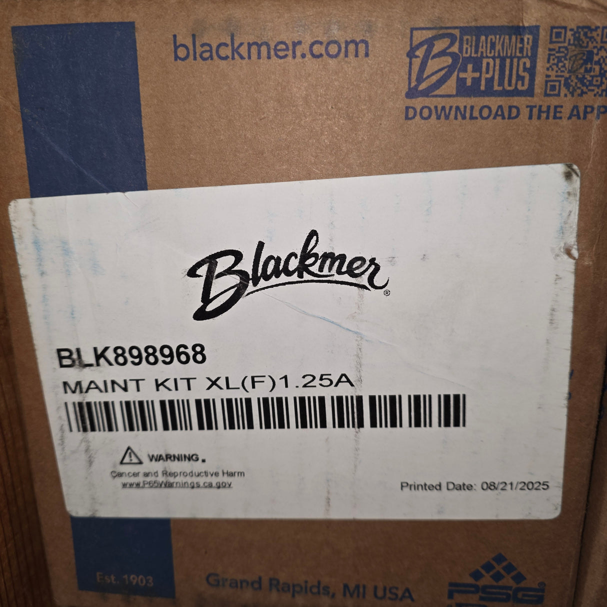 898968 Mechanical Seal (Wact) by Blackmer